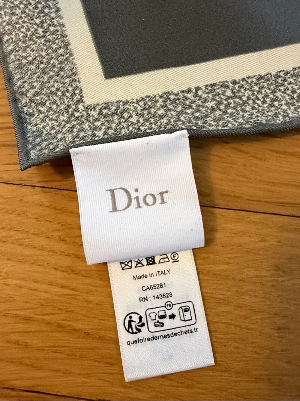 Dior Oblique Diortwin 90 Square Scarf
